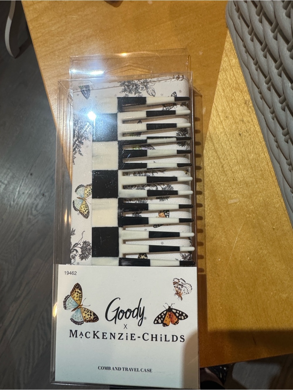 Mackenzie Childs for Goody Checkered Comb